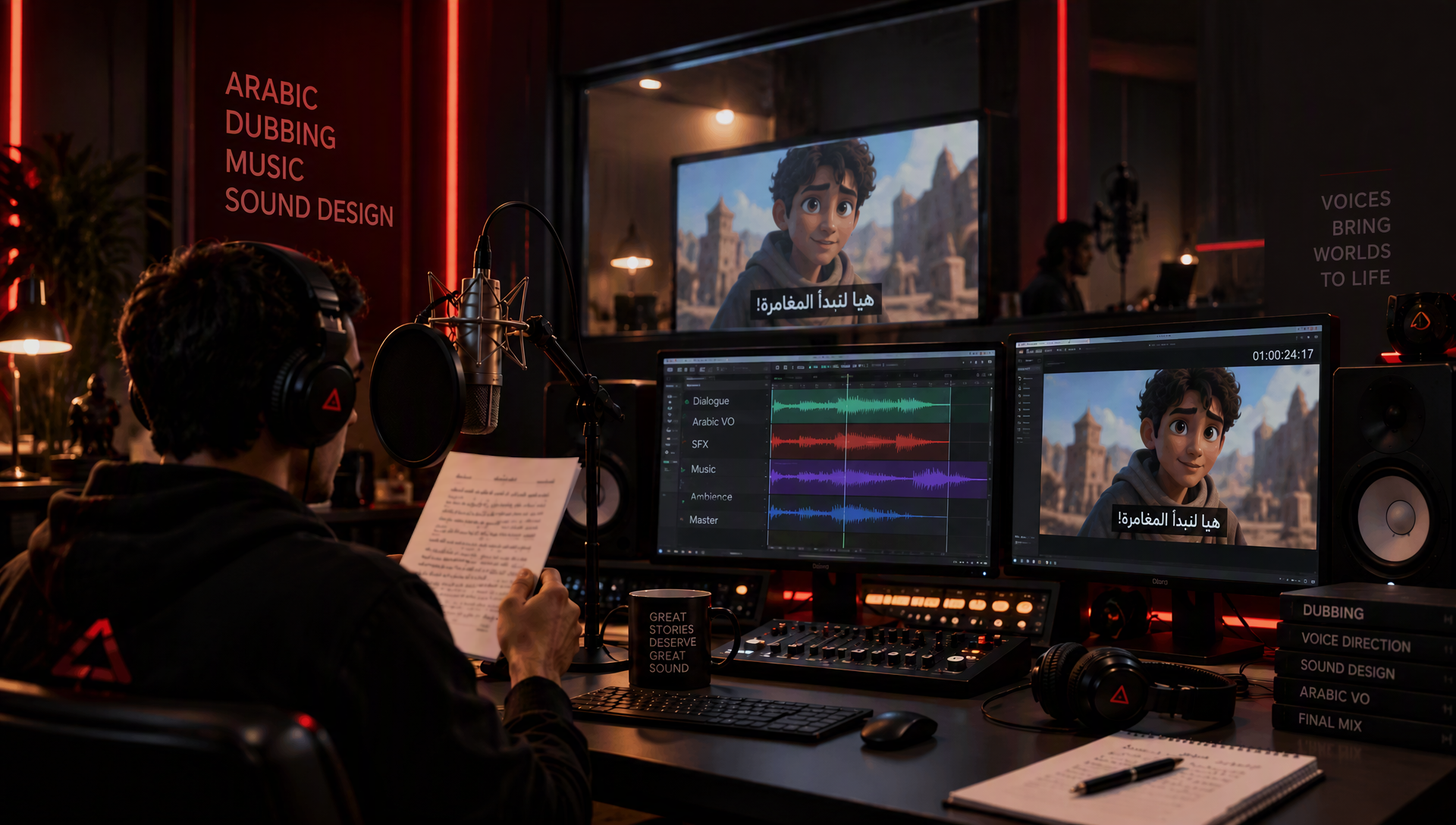 Music, Sound & Dubbing