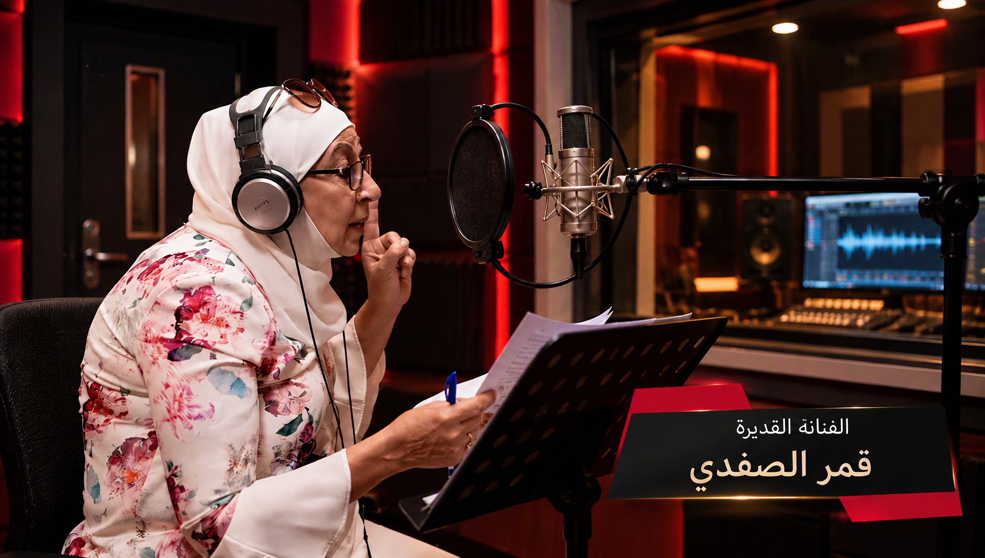 PG Studios | Voice Recording Sessions – Qamar Al-Safadi