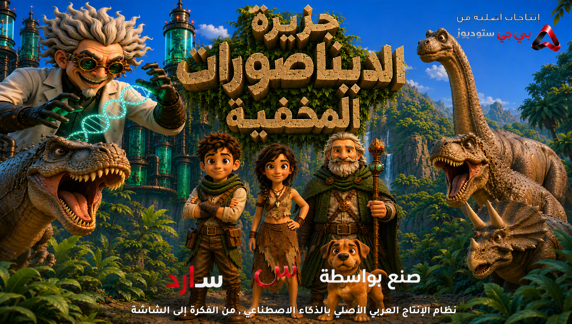 جزيرة الديناصورات المخفية