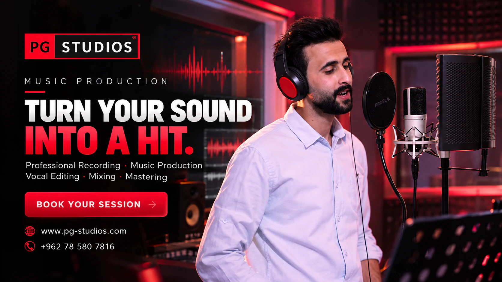 Music Production | Behind the Scenes at PG Studios